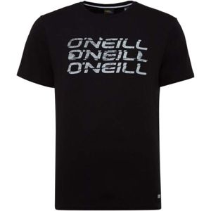 O'Neill LM TRIPLE ONEILL T-SHIRT černá S - Pánské tričko