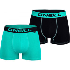 O'Neill PLAIN 2PACK Pánské boxerky, tyrkysová, veľkosť M