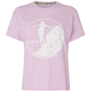 O'Neill LW OLYMPIA T-SHIRT světle růžová XS - Dámské tričko