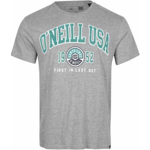 O'Neill SURF STATE T-SHIRT Pánské tričko, šedá, velikost XXL