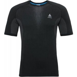 Odlo BL TOP CREW NECK S/S PERFORMANCE WARM černá XL - Pánské tričko