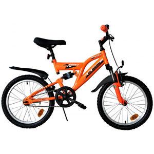 Olpran MIKI 18 oranžová NS - Celoodpružené dětské horské kolo