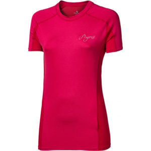 Progress CONTACT LADY Dámské sportovní triko, Růžová,Stříbrná, velikost