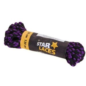 PROMA STAR LACES 140 cm Tkaničky, fialová, velikost 140