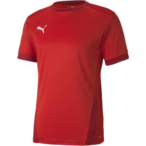 Puma TEAM GOAL 23 červená M - Pánské sportovní triko