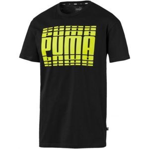 Puma REBEL BOLD TEE černá XL - Pánské triko