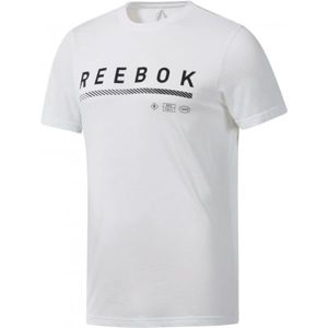 Reebok GS ICONS TEE Pánské triko, bílá, velikost XL