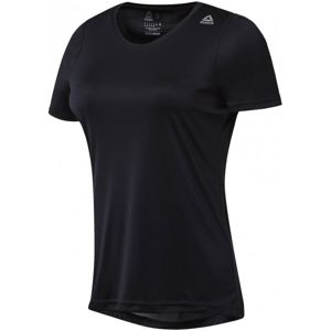 Reebok RE SS TEE W černá L - Dámské sportovní tričko