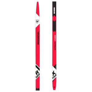 Rossignol R-SKIN ULTRA STIFF-XC Klasické běžecké lyže se stoupacími pásy, červená, veľkosť 186