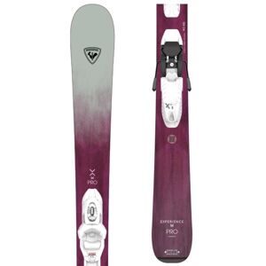 Rossignol EXPERIENCE W PRO KID-X + KID 4 GW Dívčí sjezdové lyže, fialová, velikost
