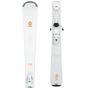 Rossignol NOVA+XPRESS W 10 GW Dámské sjezdové lyže, Bílá,Oranžová, velikost 156