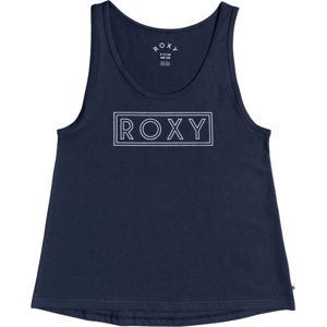 Roxy CLOSING PARTY WORD Dámské tílko, tmavě modrá, velikost XS