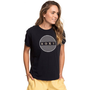 Roxy EPIC AFTERNOON CORPO Dámské tričko, Černá,Bílá, velikost