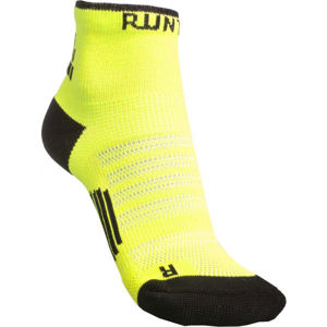 Runto SPRINT Sportovní ponožky, žlutá, velikost