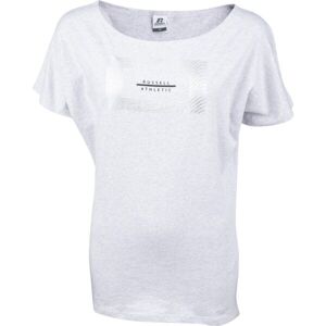 Russell Athletic KINOMO TOP Dámské tričko, šedá, veľkosť XL