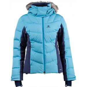 Salomon ICETOWN JKT W modrá XL - Dámská zimní bunda