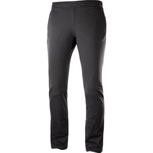 Salomon AGILE WARM PANT W černá M - Dámské běžecké kalhoty