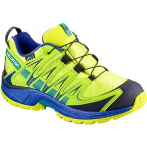 Salomon XA PRO 3D CSWP K zelená 27 - Dětská běžecká obuv