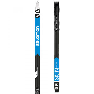 Salomon XC SKI SET RC ESKIN JR+PLK ACC JR Juniorské běžecké lyže s vázáním, černá, velikost 135