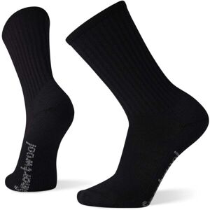 Smartwool HIKE CE LIGHT CUSHION SOLID CREW Pánské ponožky, černá, velikost XL