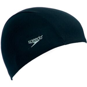 Speedo POLYESTER CAP POLYESTER CAP - Plavecká čepice, černá, veľkosť UNI