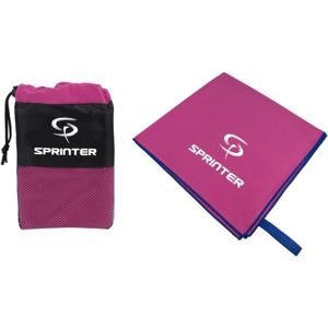 Sprinter TOWEL 100 x 160 Sportovní ručník z mikrovlákna, růžová, veľkosť UNI