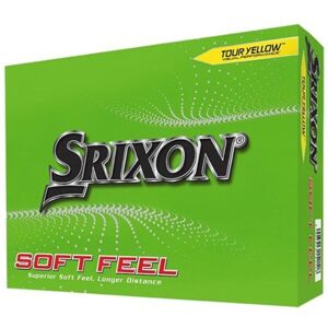 SRIXON SOFT FEEL 12 pcs Golfové míčky, žlutá, velikost UNI