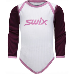Swix RACEX Dětské funkční body, bílá, velikost 56