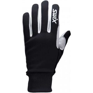 Swix STEADY Dětské zimní rukavice, černá, velikost M
