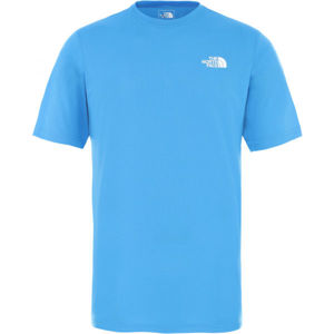 The North Face FLEX II S/S CLEAR modrá L - Pánské tričko