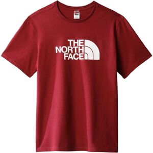 The North Face EASY TEE Pánské triko, vínová, velikost XL