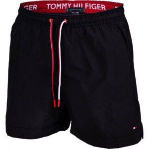 Tommy Hilfiger MEDIUM DRAWSTRING černá XL - Pánské šortky do vody