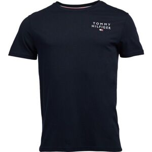 Tommy Hilfiger TH ORIGINAL-CN SS TEE LOGO Pánské tričko, černá, veľkosť M