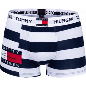 Tommy Hilfiger TRUNK PRINT Pánské boxerky, tmavě modrá, velikost S