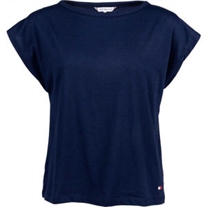 Tommy Hilfiger T-SHIRT tmavě modrá M - Dámské tričko