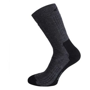 Ulvang AKTIV Sportovní ponožky, Tmavě šedá,Černá, velikost