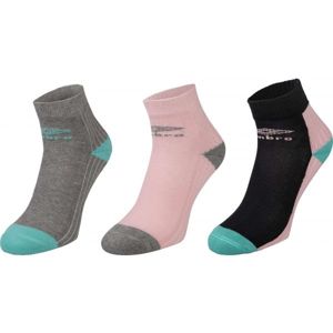 Umbro SPORT SOCKS 3P Dětské ponožky, růžová, veľkosť 24-27