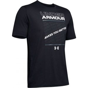 Under Armour MAKES YOU BETTER Pánské tričko, černá, velikost M