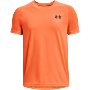 Under Armour TECH 2.0 Chlapecké sportovní triko, oranžová, veľkosť XL