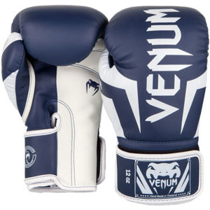 Venum ELITE BOXING GLOVES Boxerské rukavice, tmavě modrá, velikost