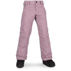 Volcom FROCHICKIDEE INS PNT Dívčí lyžařské/snowboardové kalhoty, fialová, velikost L