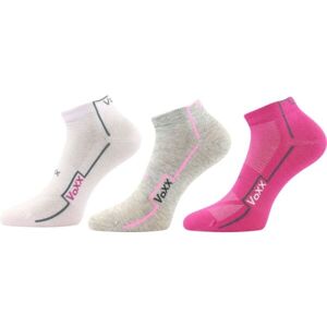 Voxx S-KATOIC 3P Dívčí ponožky, růžová, velikost 20-24