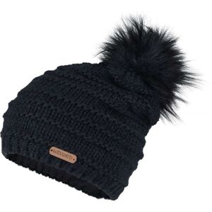 Willard BELANIDA Dámská pletená čepice, černá, velikost UNI