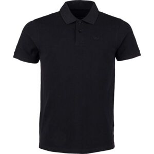Willard GILLEN Pánské triko s límečkem, černá, velikost 3XL