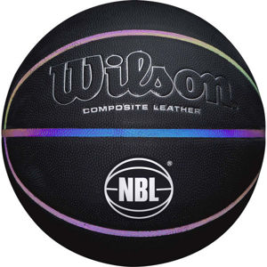 Wilson LUMINOUS IRIDESCENT Basketbalový míč, Černá,Mix, velikost 7