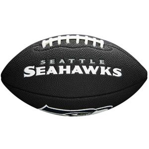 Wilson MINI NFL TEAM SOFT TOUCH FB BL SE Mini míč na americký fotbal, černá, velikost UNI