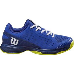Wilson RUSH PRO JR Juniorská tenisová obuv, modrá, velikost 39.5