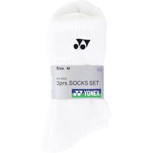Yonex SOCKS 3KS Ponožky, bílá, veľkosť L